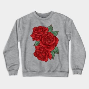 beautiful roses flower Crewneck Sweatshirt